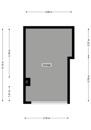 Floorplan - Huis te Landelaan 386, 2283 ST Rijswijk